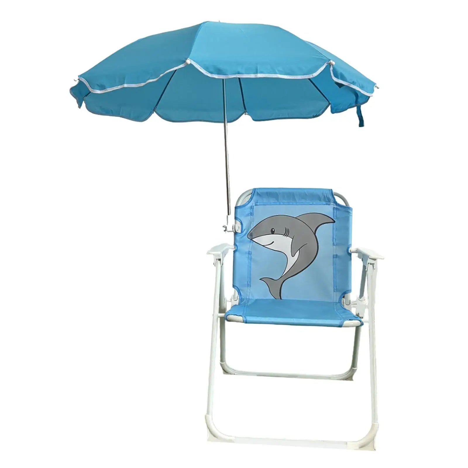 Children's Beach Chair with Sunshade - Foldable and Perfect for Camping and Garden