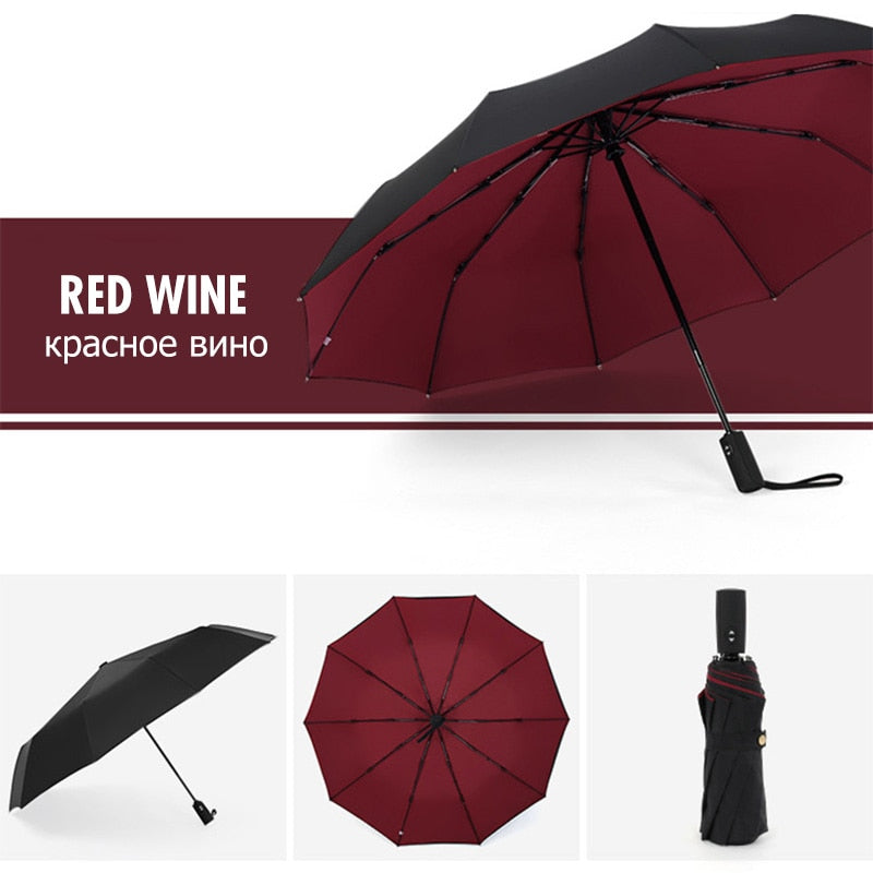 StormShield Umbrella – Windproof and Compact, Protected Against Rain