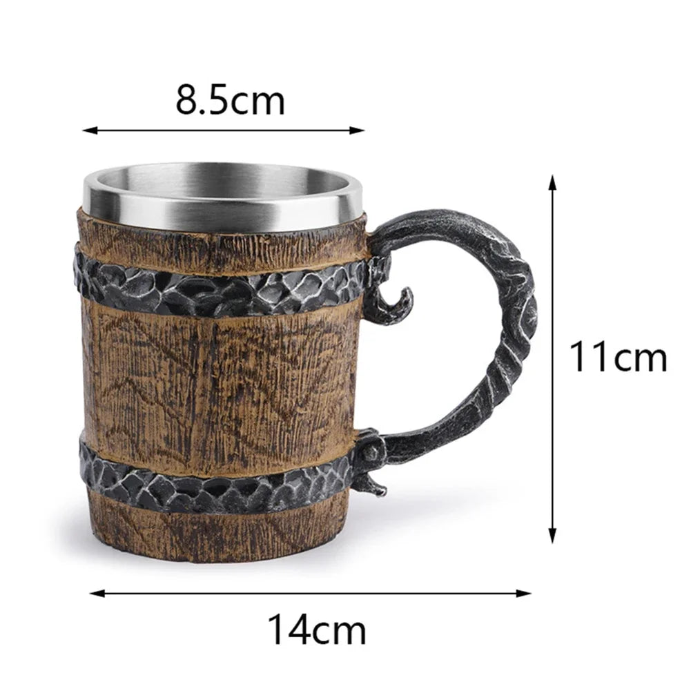 Unique Medieval Mug - Perfect as a Father's Day Gift