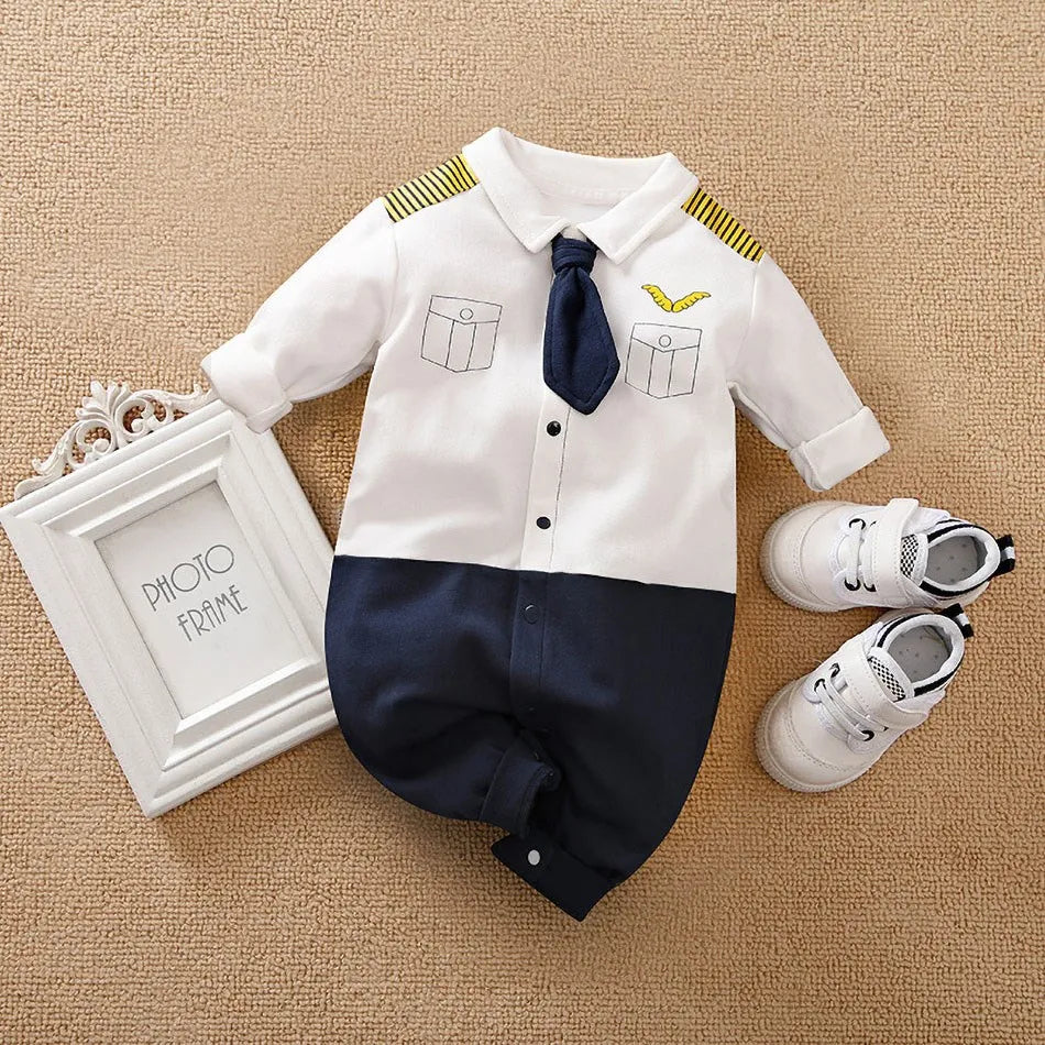 Chic Baby Tuxedo Outfit - Perfect for Parties
