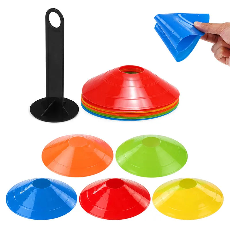 Set of 10 Sports Discs – Perfect for Training and Sports Markings