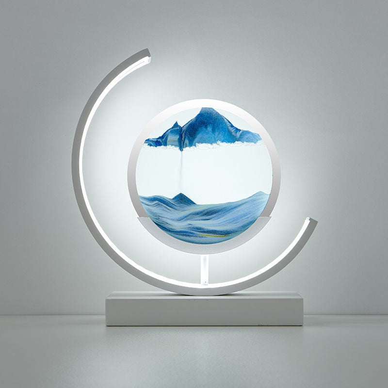 SandLight 3D Sand Table Lamp – Relaxing Design with Moving Sand