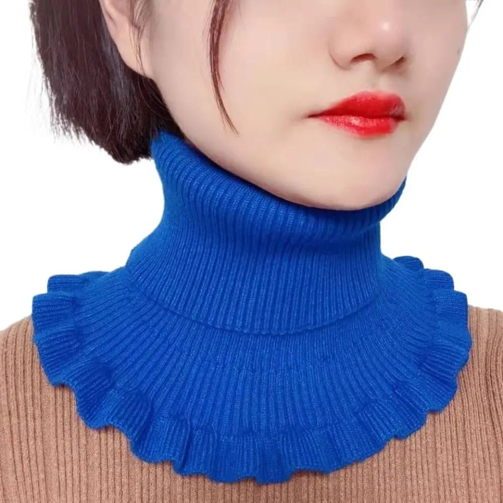 Windproof Knitted Neck Warmer – For Warmth and Protection in Winter