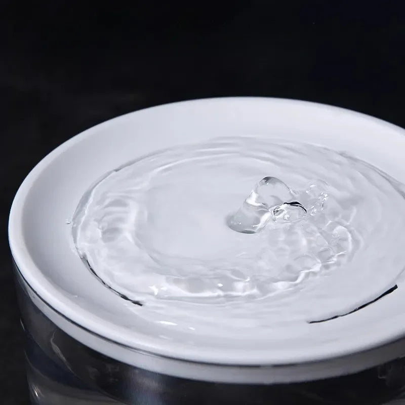 Automatic Circulating Water Fountain for Pets - Stylish and Quiet Hydration