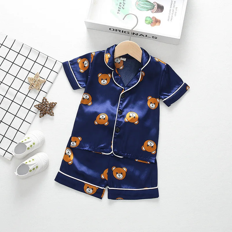 Summer Pajama Set - Cheerful and Comfortable for Kids