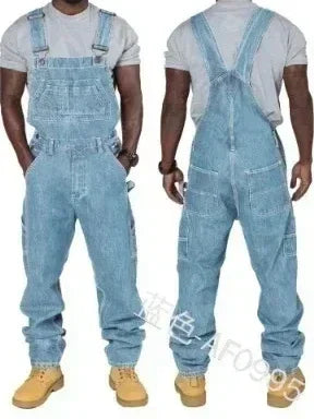 Urban Denim Dungarees – Casual and Comfortable for Men