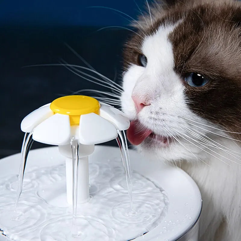 Automatic Circulating Water Fountain for Pets - Stylish and Quiet Hydration