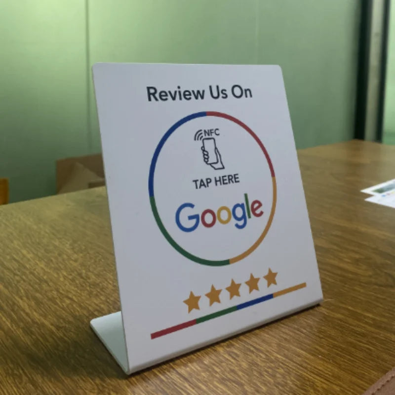 NFC Google Review Card - Easy Customer Feedback Collection