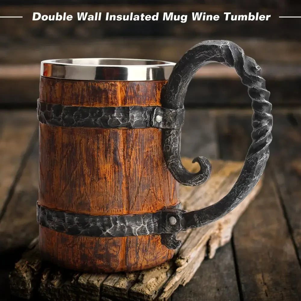Unique Medieval Mug - Perfect as a Father's Day Gift
