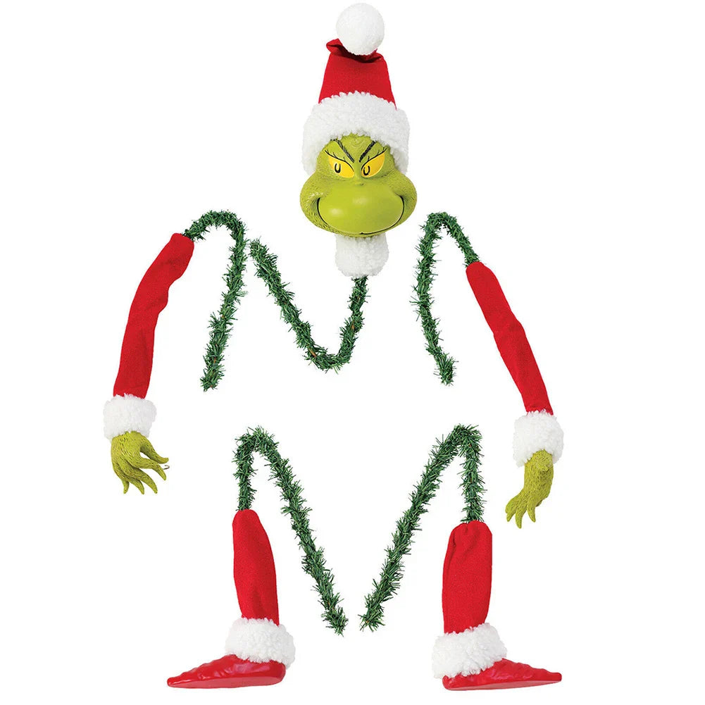 Grinch Christmas Decoration Doll - For Creative Holiday Joy