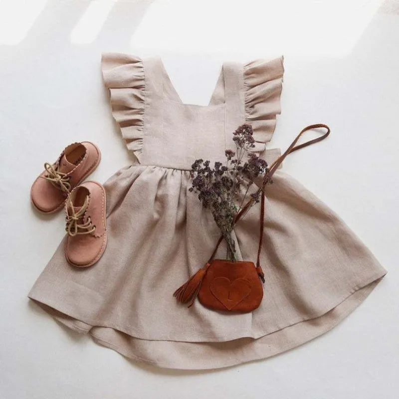 Ruffles Dress for Girls - Stylish Playfulness