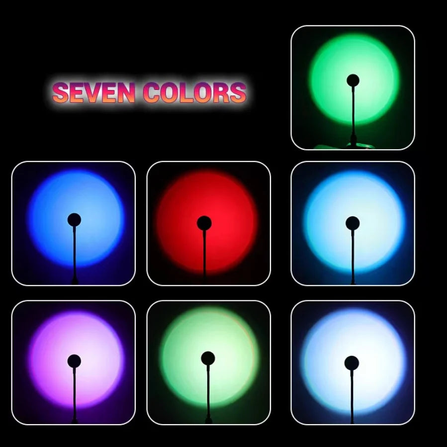 Colorful LED Night Light - Ambient Lighting for Home