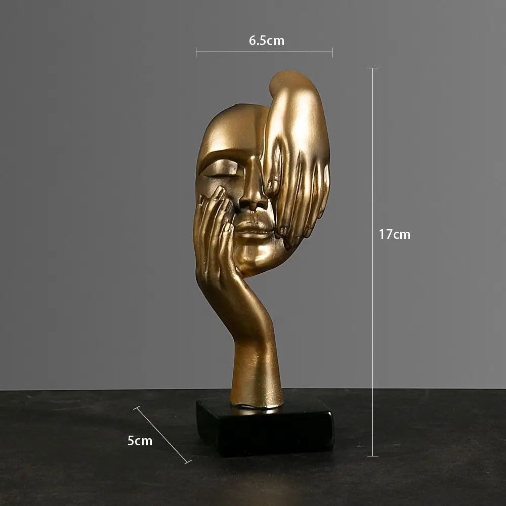 Abstract Face Sculptures - Unique and Modern