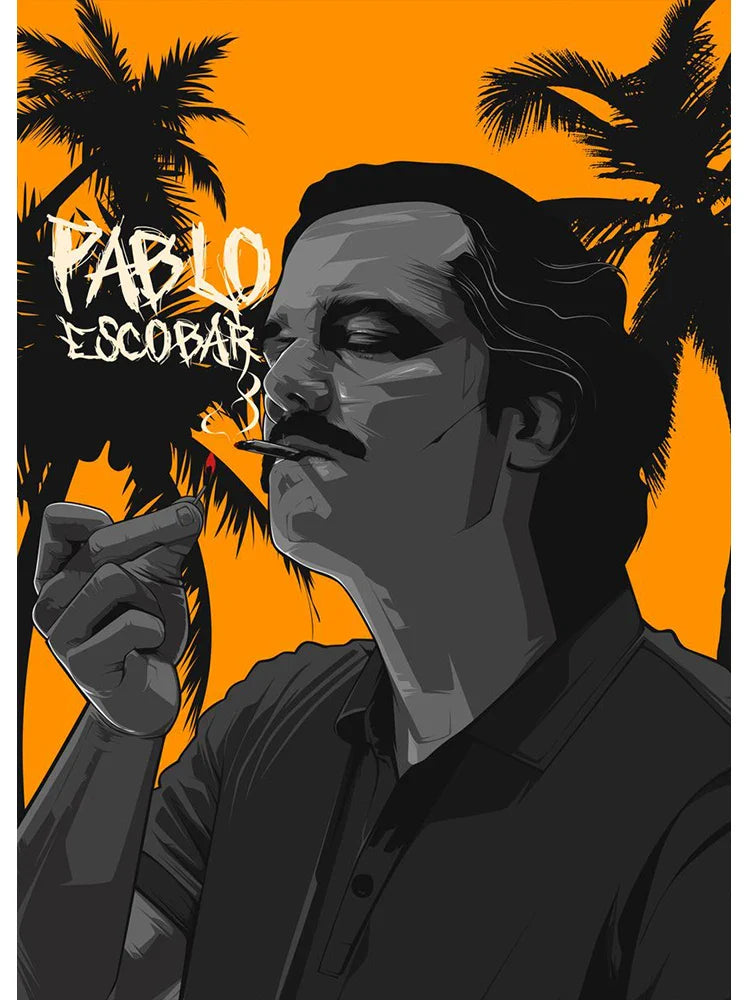 Pablo Escobar Painting - Iconic Art for Home
