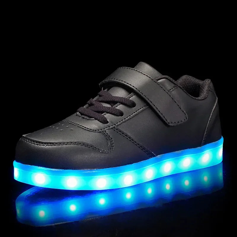 Shining Steps - LED Light-Up Shoes for Kids
