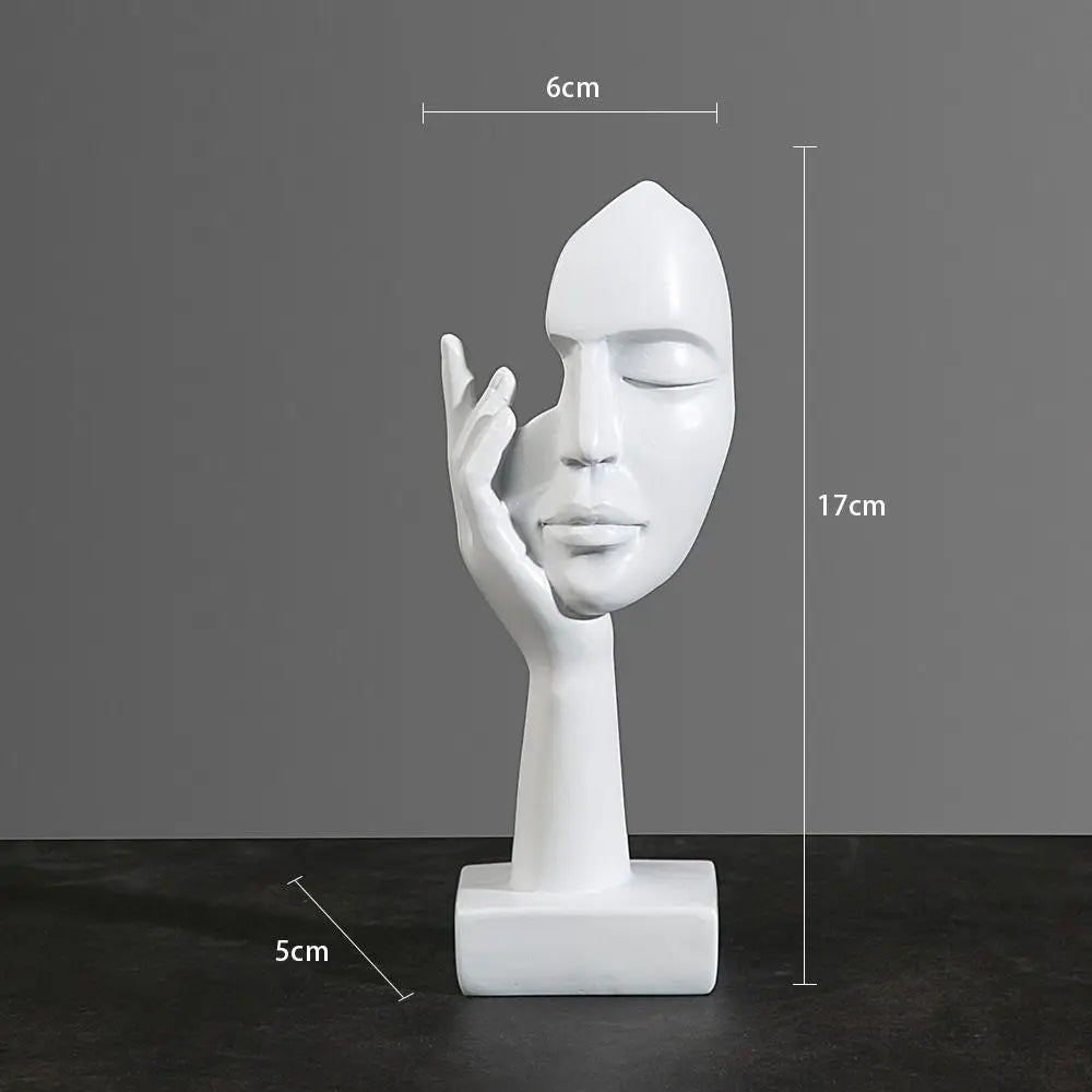 Abstract Face Sculptures - Unique and Modern