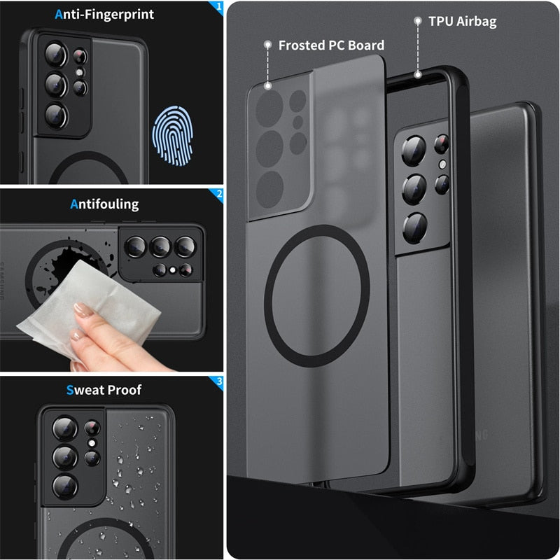 Samsung MagSafe Armor Case – Magnetic & Shockproof