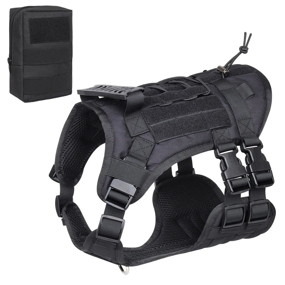 Tactical Dog Harness - Sturdy and Adjustable for Active Dogs