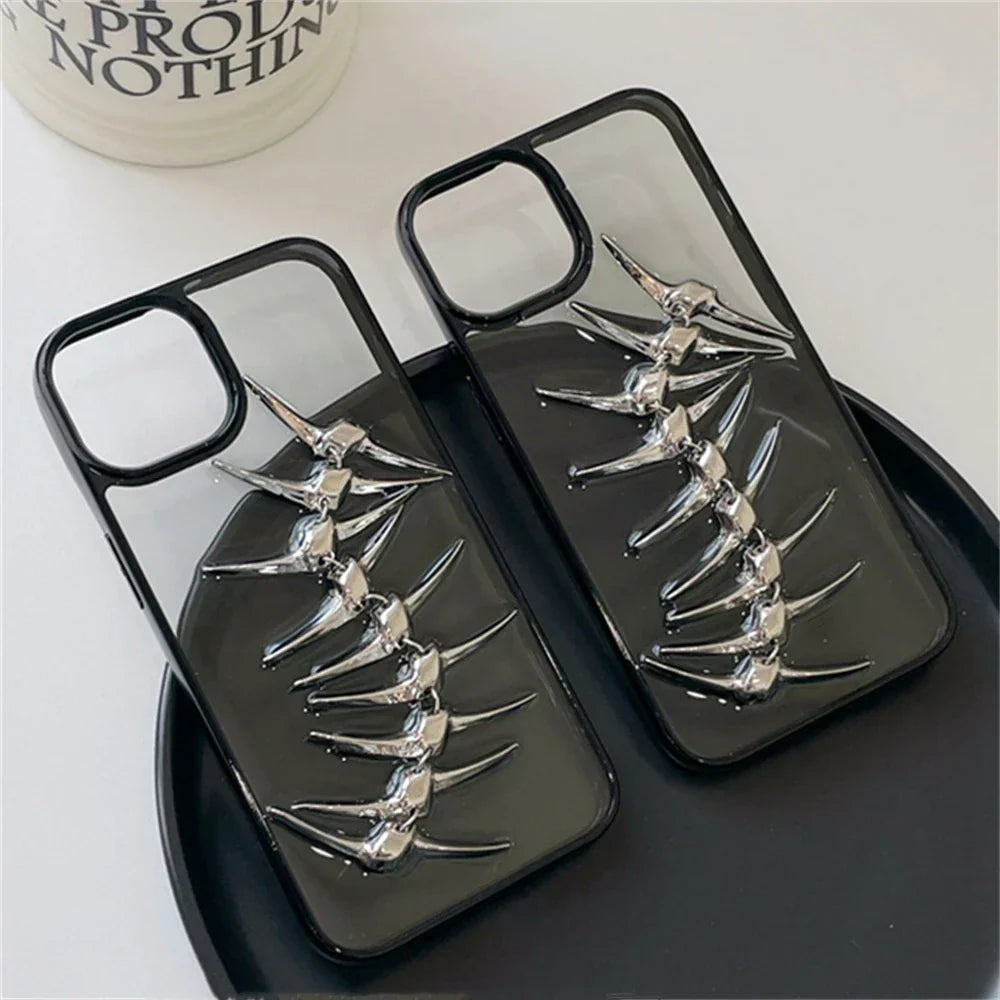 3D Herringbone Design Phone Case – Tough and Protective