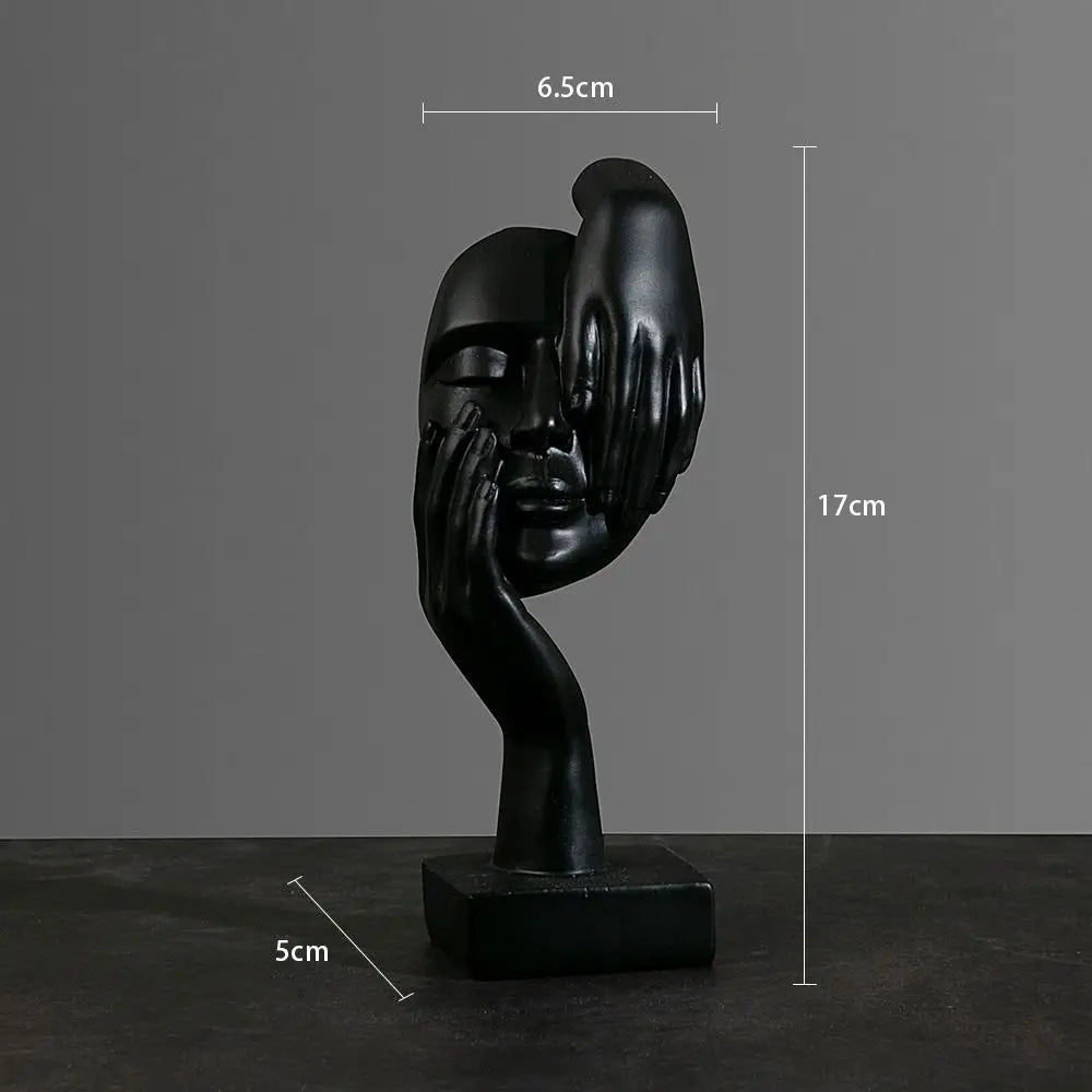 Abstract Face Sculptures - Unique and Modern