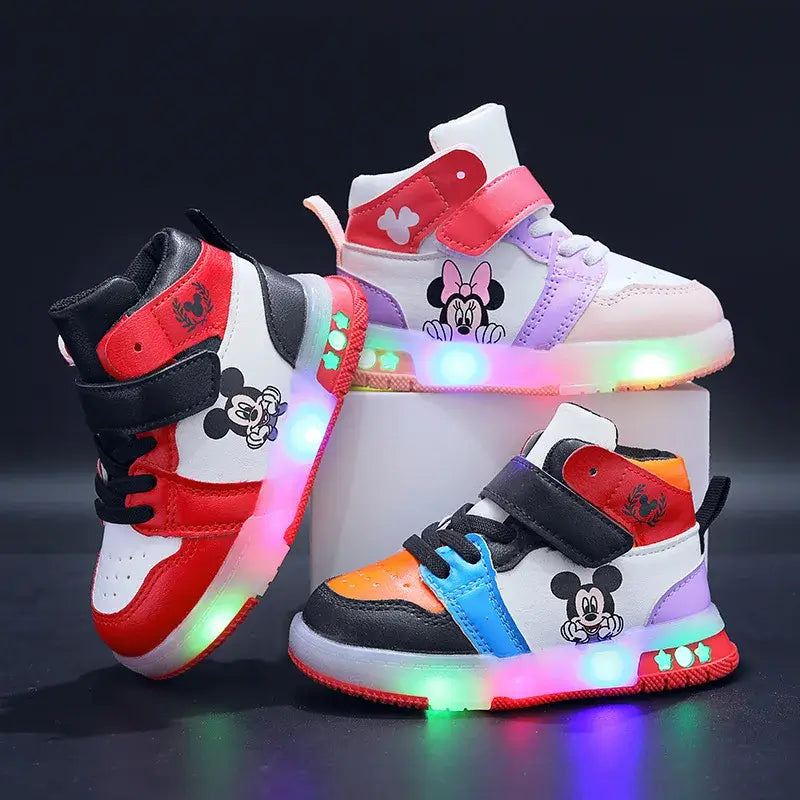 Cute Disney LED Kids' Shoes – For Joyful Adventures