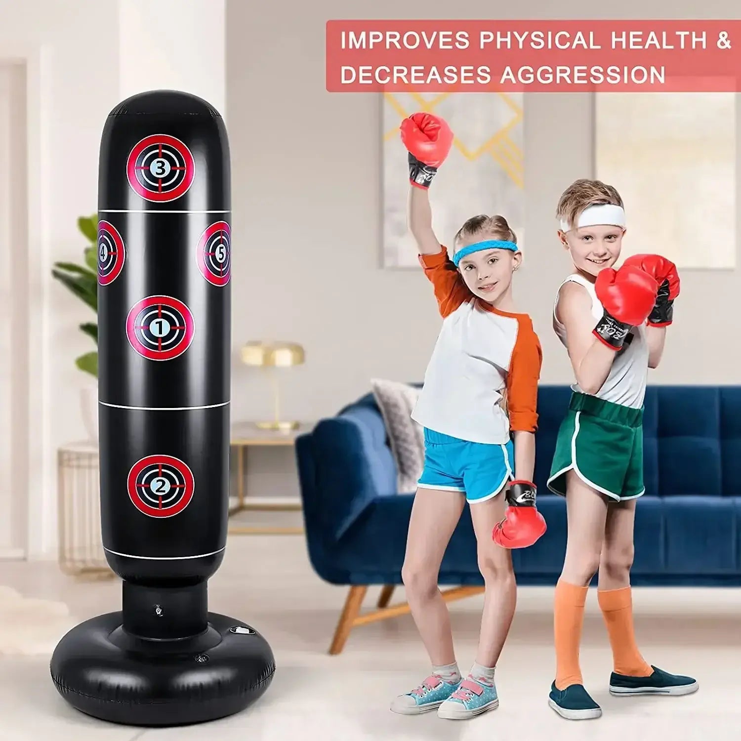 Inflatable Punch Ball – For Training and Fun