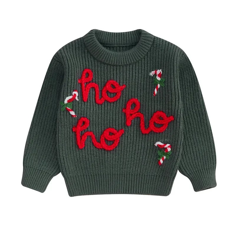 Ho Ho Ho Sweater for Kids - Festive Warmth