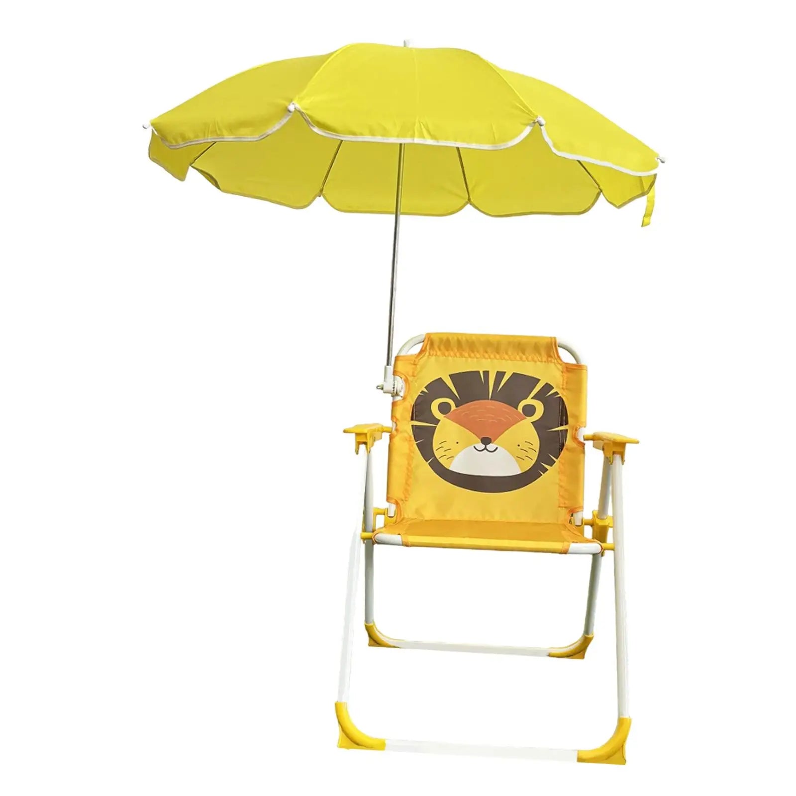 Children's Beach Chair with Sunshade - Foldable and Perfect for Camping and Garden