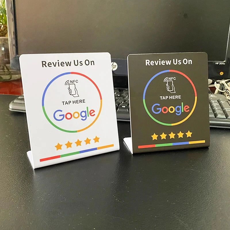 NFC Google Review Card - Easy Customer Feedback Collection