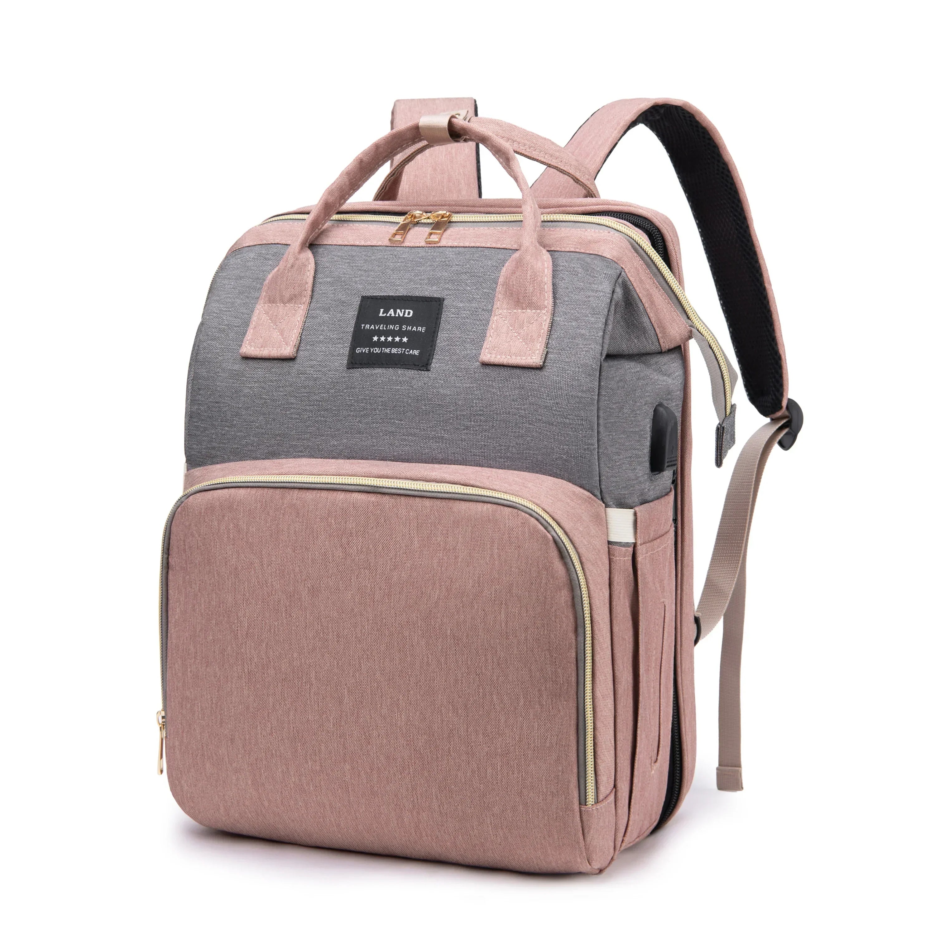 Multifunctional Diaper Bag - All-in-One Solution for On-the-Go