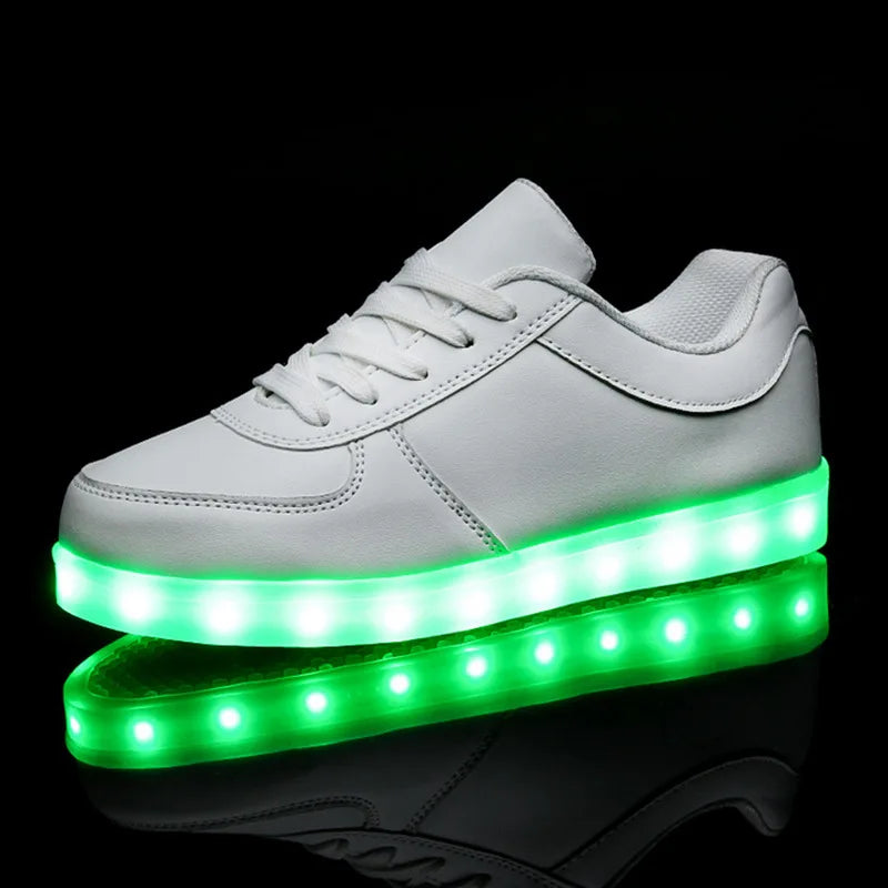 Shining Steps - LED Light-Up Shoes for Kids