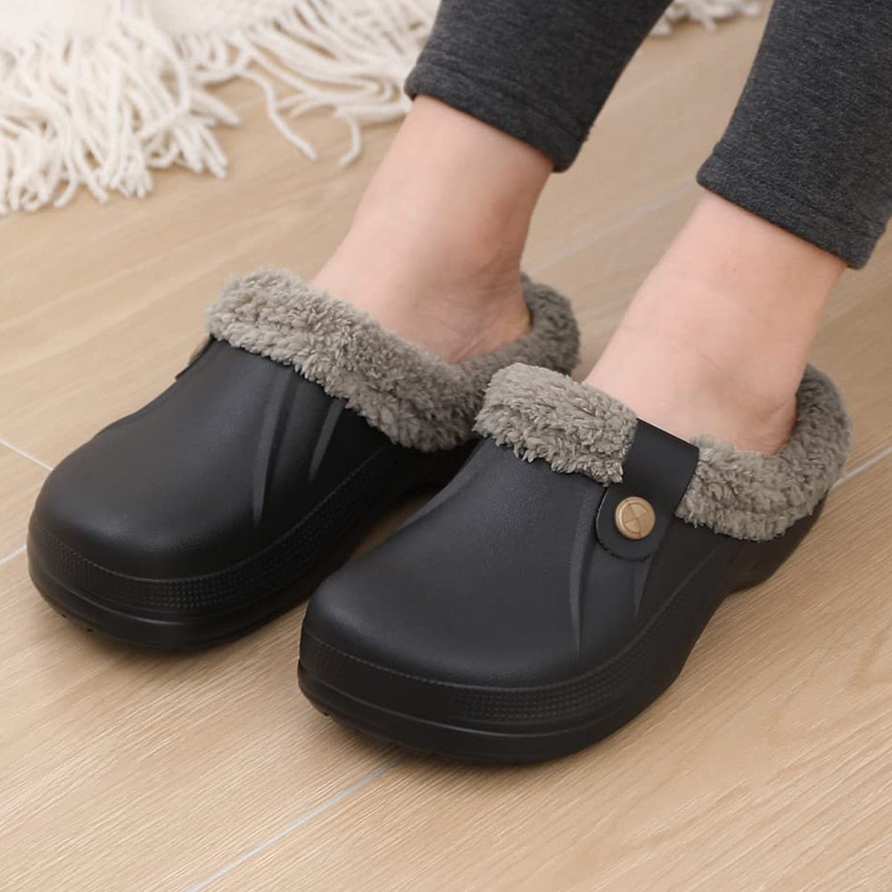 Warm Ladies Slippers - Comfort and Insulation