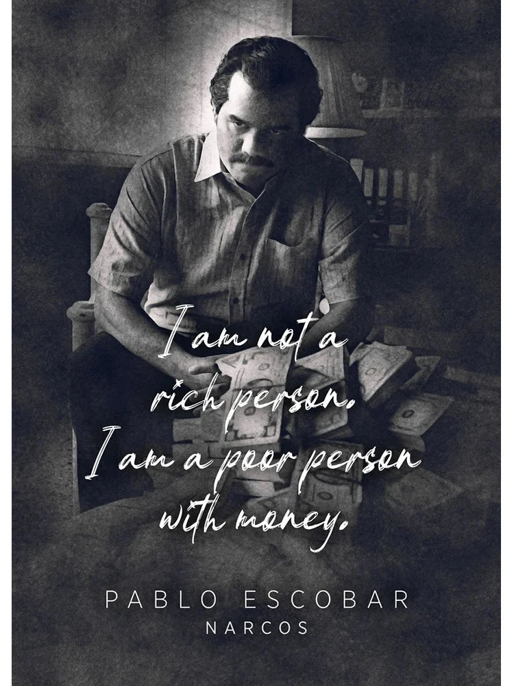 Pablo Escobar Painting - Iconic Art for Home