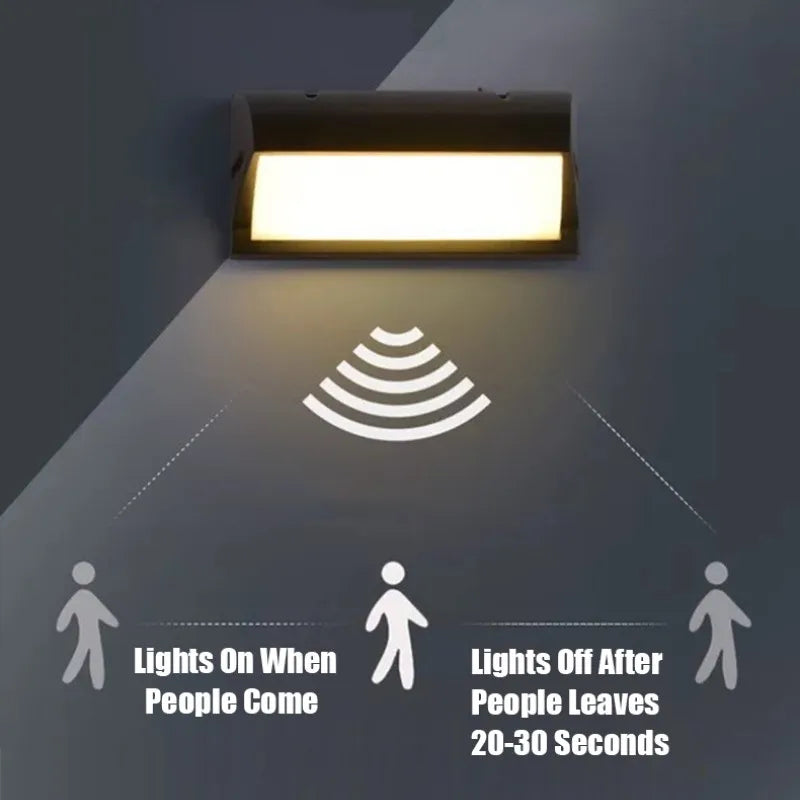 GlowSense Wall Lamps – For Ambient Lighting with Motion Detection