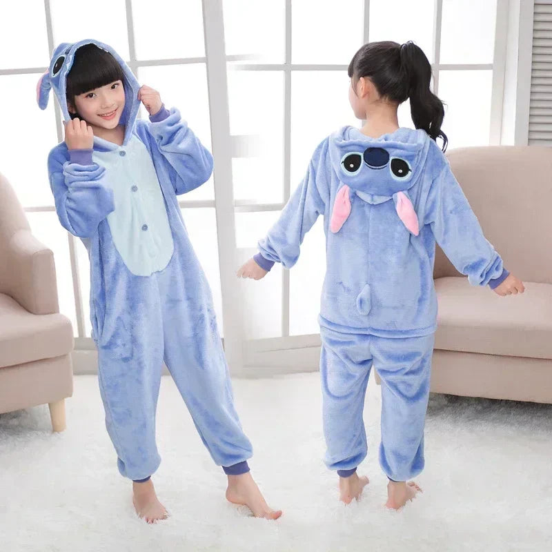 SnuggleStitch Pajama Onesie for Kids - Comfortable and Practical for Sleeping