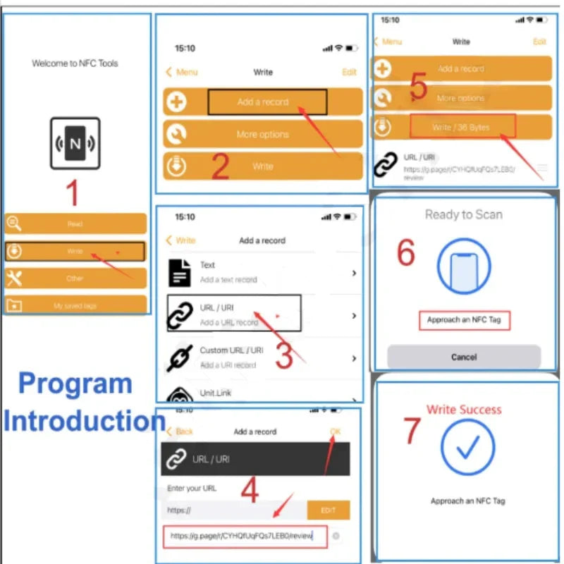 NFC Google Review Card - Easy Customer Feedback Collection
