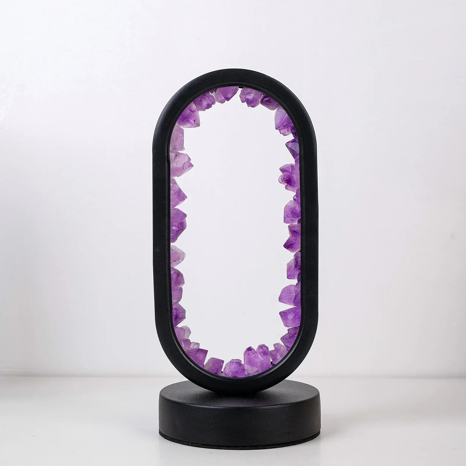 Elegant Amethyst Crystal Lamp – Ambient LED Lighting for Relaxation