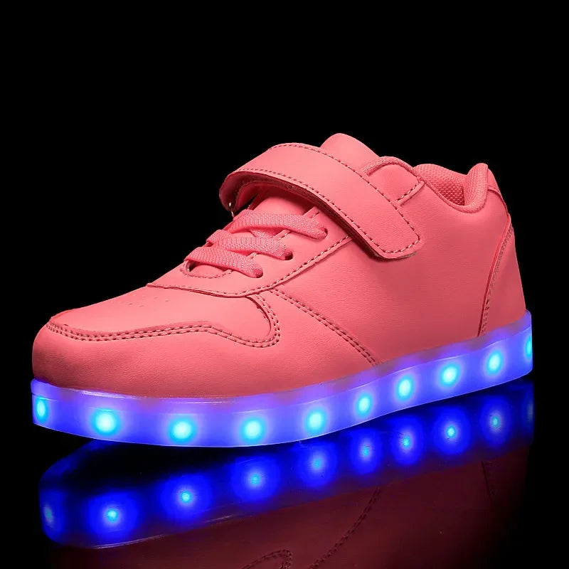 Shining Steps - LED Light-Up Shoes for Kids