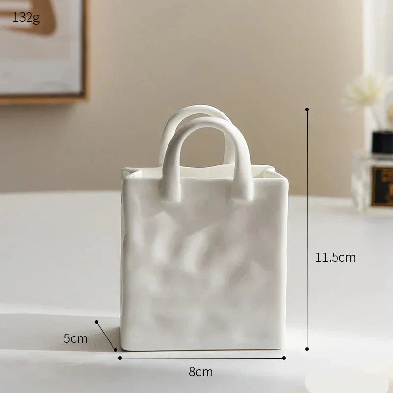 Unique Handle Vase - Modern and Stylish