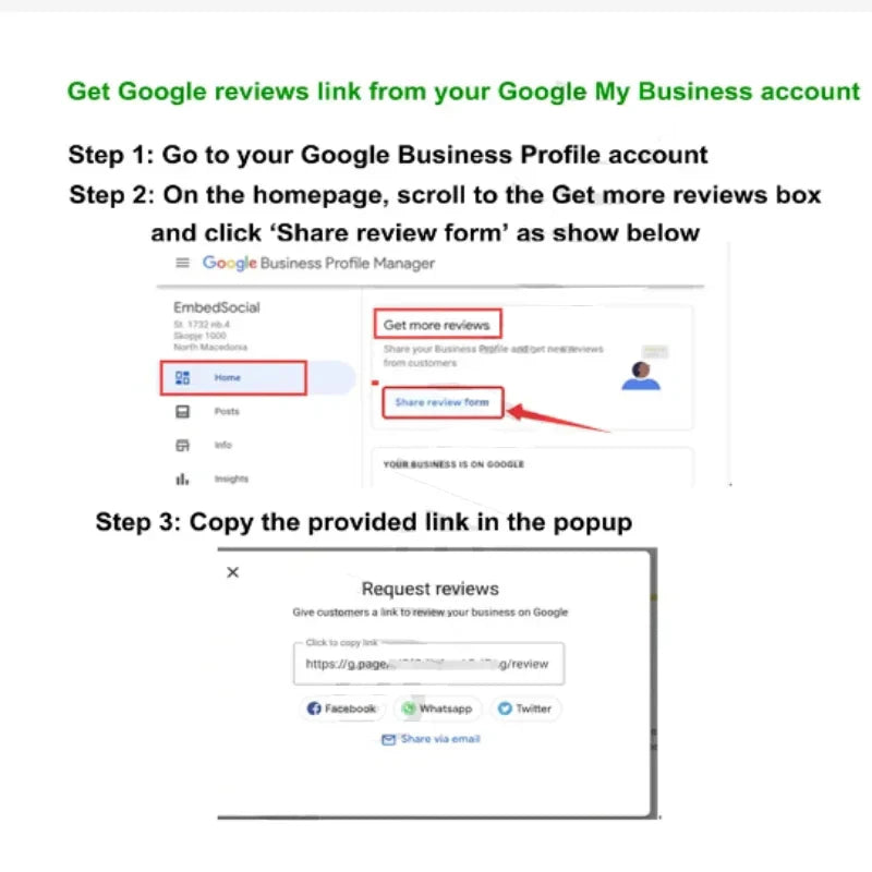 NFC Google Review Card - Easy Customer Feedback Collection