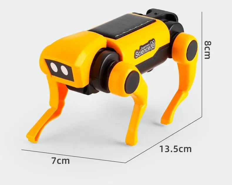 Educational Solar Energy Robot – 2-in-1 Dog and Cat Building Set
