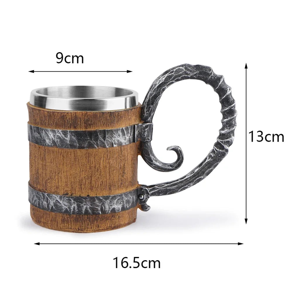 Unique Medieval Mug - Perfect as a Father's Day Gift