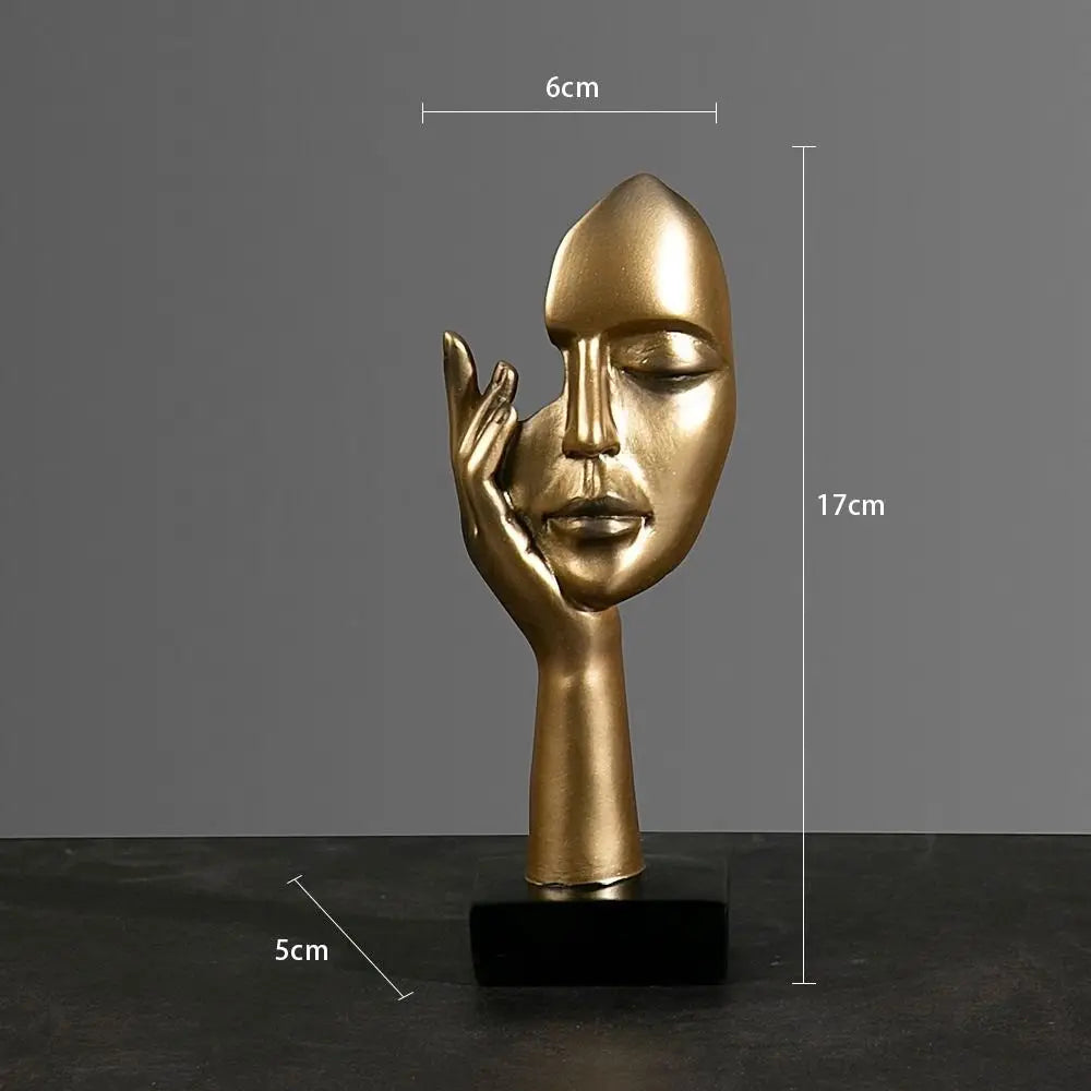 Abstract Face Sculptures - Unique and Modern