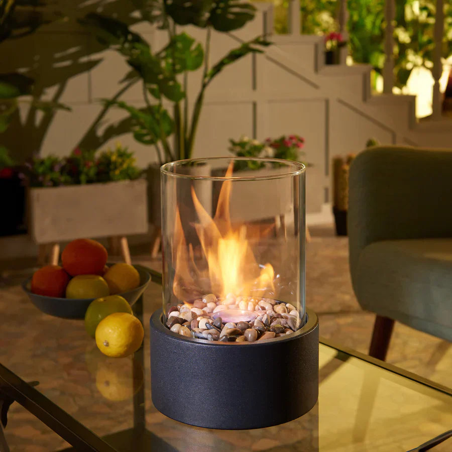 Luna Stylish Bio-Ethanol Tabletop Heater - Warmth and Atmosphere