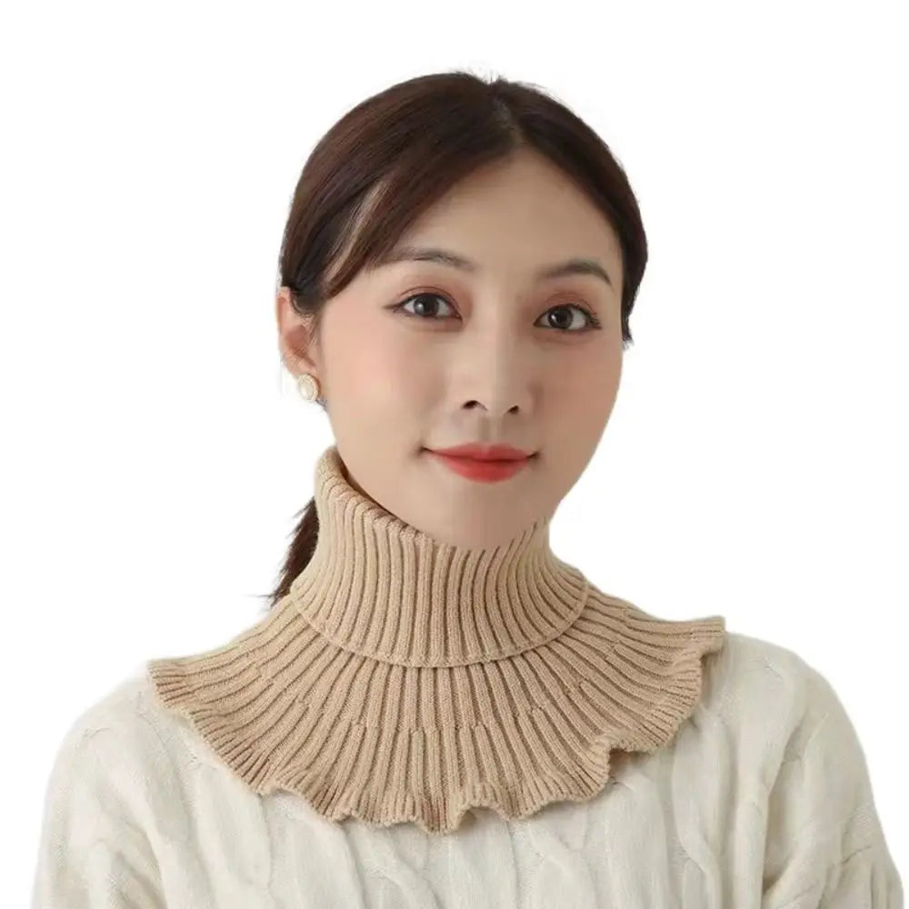 Windproof Knitted Neck Warmer – For Warmth and Protection in Winter