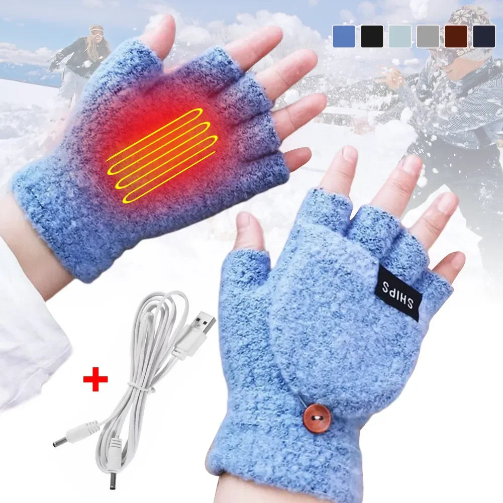 USB Heated Gloves – Always Warm Hands in Winter