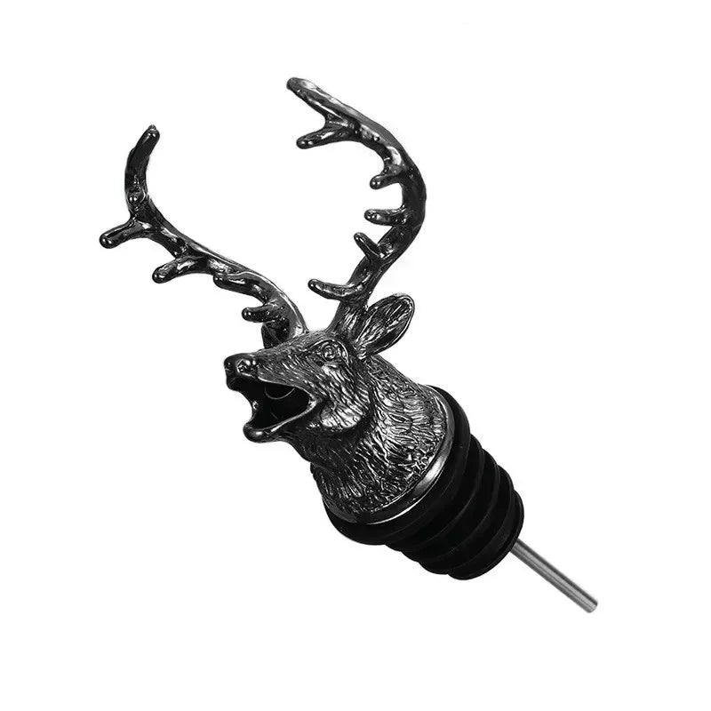 Deer Head Wine Pourer - Elegant and Functional