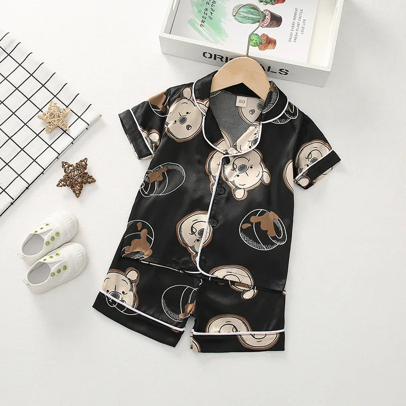 Summer Pajama Set - Cheerful and Comfortable for Kids