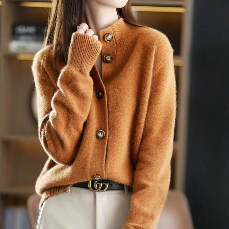 Jade Button Sweater for Women – For a Stylish and Comfortable Look