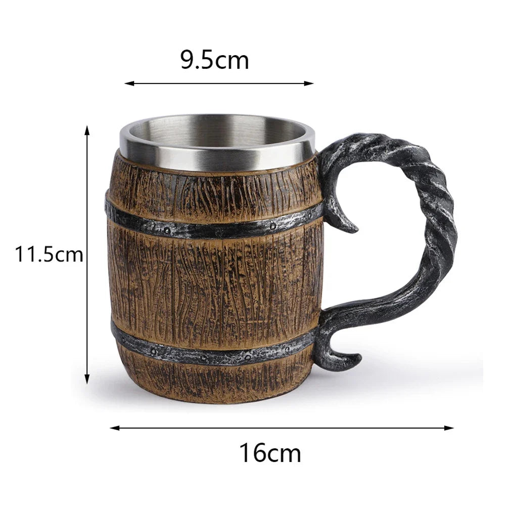 Unique Medieval Mug - Perfect as a Father's Day Gift